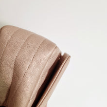 Load image into Gallery viewer, Chanel Iridescent Beige Caviar Mini Statement Flap