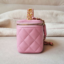 Load image into Gallery viewer, Chanel Vanity Top Handle Caviar Gold HW