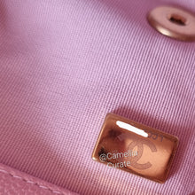Load image into Gallery viewer, Chanel Pink Caviar 22k Chain Around Bag Gold Hw