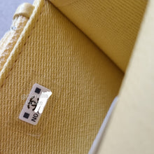Load image into Gallery viewer, Chanel Mini Business Affinity Pastel Yellow Caviar Gold Hw