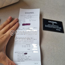 Load image into Gallery viewer, Chanel 22s Vanity White Caviar Gold Hardware