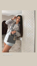 Load image into Gallery viewer, Lady Dior ABC Small Grey Gold HW