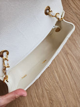 Load image into Gallery viewer, Chanel Diana Caviar Small White 24k Gold
