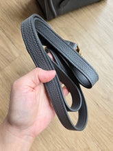 Load image into Gallery viewer, Celine Nano Luggage Tote Kohl Grey Gold Hw
