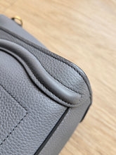 Load image into Gallery viewer, Celine Nano Luggage Tote Kohl Grey Gold Hw
