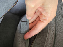 Load image into Gallery viewer, Celine Nano Luggage Tote Kohl Grey Gold Hw
