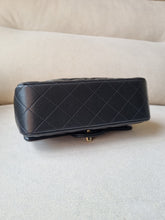Load image into Gallery viewer, Chanel Mini Top Handle Black with Gold Hw
