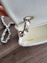 Load image into Gallery viewer, Chanel Mini Rectangular Caviar White Silver Hw
