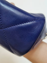 Load image into Gallery viewer, Chanel Mini Barrel Tassle Vintage Bag Dark Blue with 24k Gold

