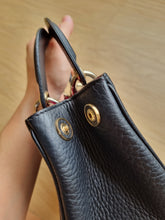 Load image into Gallery viewer, Lady Diorissimo Mini Black Togo Calfskin Leather Gold Hardware
