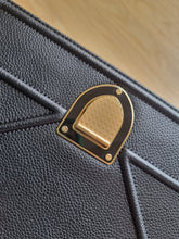 Load image into Gallery viewer, Dior Diorama Black Grained Calfskin with Gold Hardware
