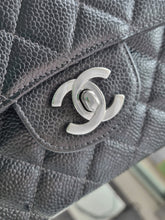 Load image into Gallery viewer, Chanel Small Classic Flap Black Caviar Silver Hw

