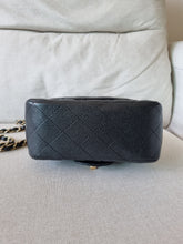 Load image into Gallery viewer, Chanel Mini Square Black Caviar Gold Hardware
