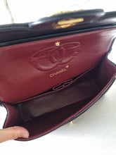 Load image into Gallery viewer, Chanel Classic Medium Flap Black Vintage 24k Gold
