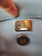Load image into Gallery viewer, Chanel Coco Handle Small Baby Cloud Blue Caviar Gold Hw
