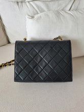 Load image into Gallery viewer, Chanel Small Envelope Flap Black 24k Gold
