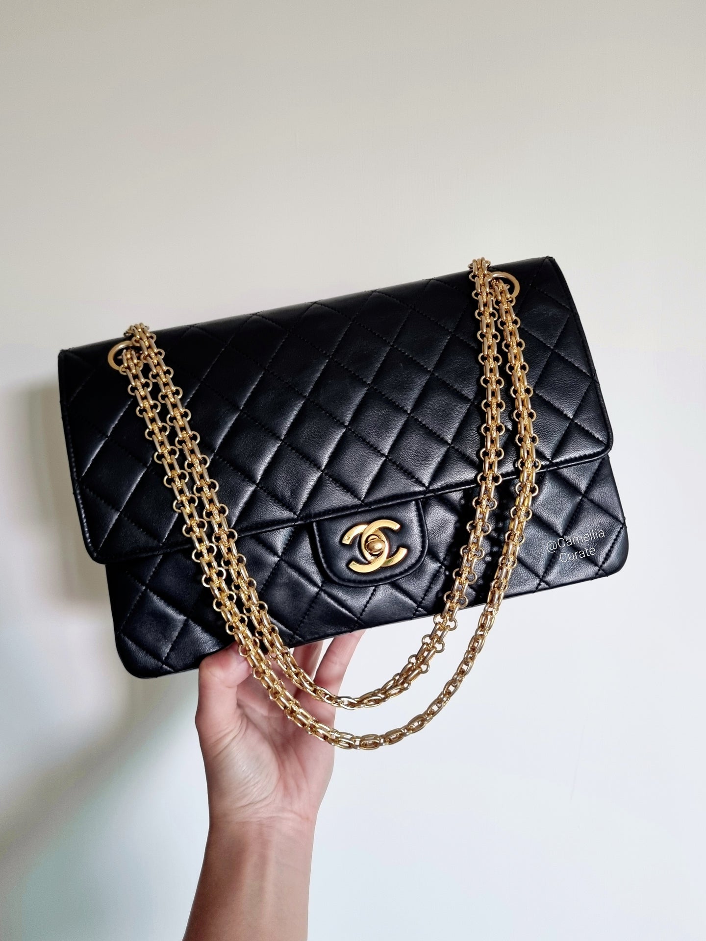 Chanel Classic Medium Bijoux Chain 24k Gold