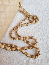 Load image into Gallery viewer, Chanel Classic Medium Flap Beige Clair Caviar Gold Hw
