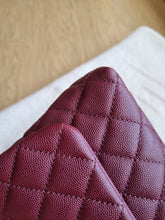 Load image into Gallery viewer, Chanel Burgundy Caviar Coco Handle Small Gold Hardware
