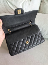 Load image into Gallery viewer, Chanel Medium Classic Flap Black Caviar 24k Gold
