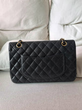 Load image into Gallery viewer, Chanel Medium Classic Flap Black Caviar 24k Gold
