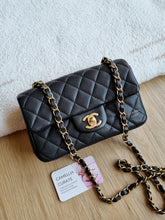 Load image into Gallery viewer, Chanel Mini Rectangle Black Caviar Gold Hw
