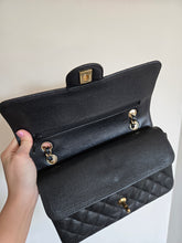 Load image into Gallery viewer, Chanel Classic Medium Flap Black Caviar 24k Gold
