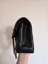 Load image into Gallery viewer, Chanel Small Classic Flap Black Caviar Gold Hardware
