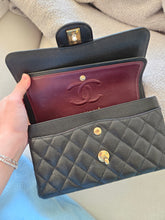 Load image into Gallery viewer, Chanel Small Classic Flap Black Caviar Gold Hardware
