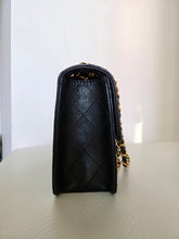 Load image into Gallery viewer, Chanel Single Flap Small Flap Sellier Black Lambskin 24k Gold
