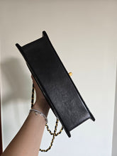 Load image into Gallery viewer, Chanel Single Flap Small Flap Sellier Black Lambskin 24k Gold
