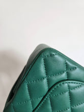 Load image into Gallery viewer, Chanel Mini with Top Handle Green with Gold Hw
