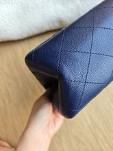 Load image into Gallery viewer, Chanel Classic Reissue 226 Navy Caviar Gold Hw
