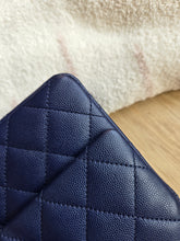 Load image into Gallery viewer, Chanel Classic Reissue 226 Navy Caviar Gold Hw
