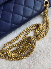 Load image into Gallery viewer, Chanel Classic Reissue 226 Navy Caviar Gold Hw
