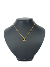 Load image into Gallery viewer, Chanel Mini CC Logo Necklace 24k Gold
