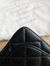 Load image into Gallery viewer, Chanel Mini Caviar Square Black 24k Gold Hardware
