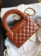 Load image into Gallery viewer, Chanel Kelly Small Caramel Brown Gold Hardware
