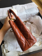 Load image into Gallery viewer, Chanel Kelly Small Caramel Brown Gold Hardware
