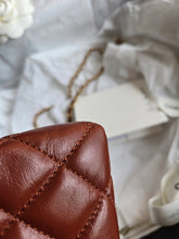 Load image into Gallery viewer, Chanel Kelly Small Caramel Brown Gold Hardware
