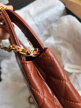 Load image into Gallery viewer, Chanel Kelly Small Caramel Brown Gold Hardware
