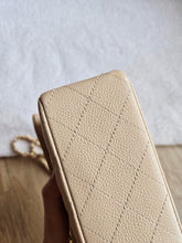 Load image into Gallery viewer, Chanel Classic Medium Flap Beige Caviar Gold Hardware

