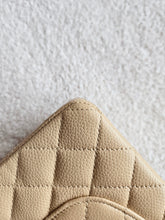 Load image into Gallery viewer, Chanel Classic Medium Flap Beige Caviar Gold Hardware
