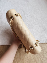 Load image into Gallery viewer, Chanel Classic Medium Flap Beige Caviar Gold Hardware
