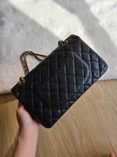 Load image into Gallery viewer, Chanel Classic Medium Flap Black Caviar 24k Gold
