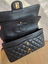 Load image into Gallery viewer, Chanel Classic Medium Flap Black Caviar 24k Gold
