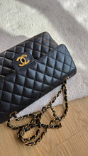Load image into Gallery viewer, Chanel Classic Medium Flap Black Caviar 24k Gold
