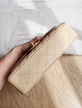 Load image into Gallery viewer, Chanel Classic Medium Flap Beige Claire Caviar 24k Gold
