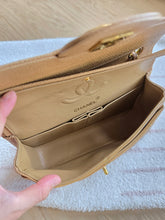 Load image into Gallery viewer, Chanel Dark Beige Caviar Small Classic Flap 24k Gold
