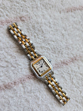 Load image into Gallery viewer, Cartier Small Panthere Watch Steel/Gold
